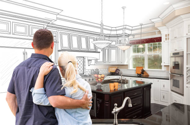 Professional Cabinet Installation technician working in Twinsburg, OH